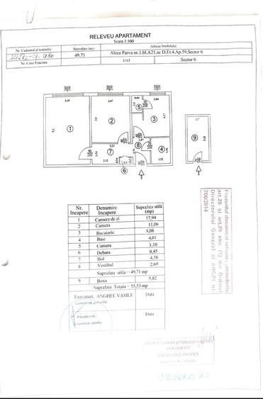 Apartament 2 Camere – Drumul Taberei - Aleea Parva nr.1 - 1