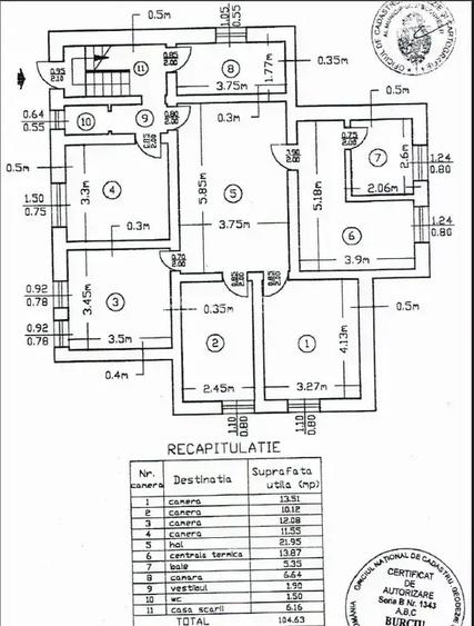 Vilă 13 Camere | Dorobanți Capitale | Reconsolidată | 447 mp - 21