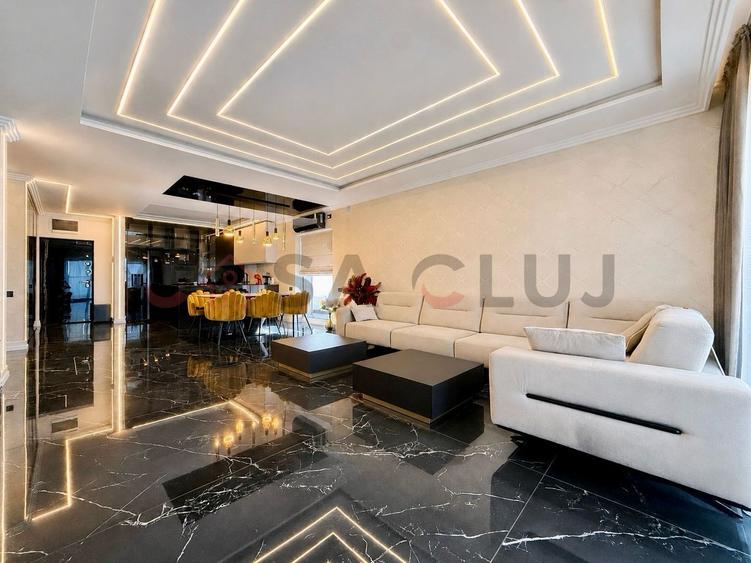 Apartament premium, terasa panoramică cu jacuzzi, 2 parcări subterane incluse!
