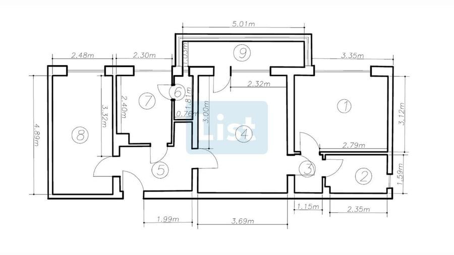 3 camere semidecomandat, Parc 14 Iulie, Grigorescu