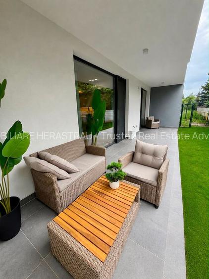 Apartament superb cu 4 camere si gradina privata - parter | 2 locuri de parcare - 25