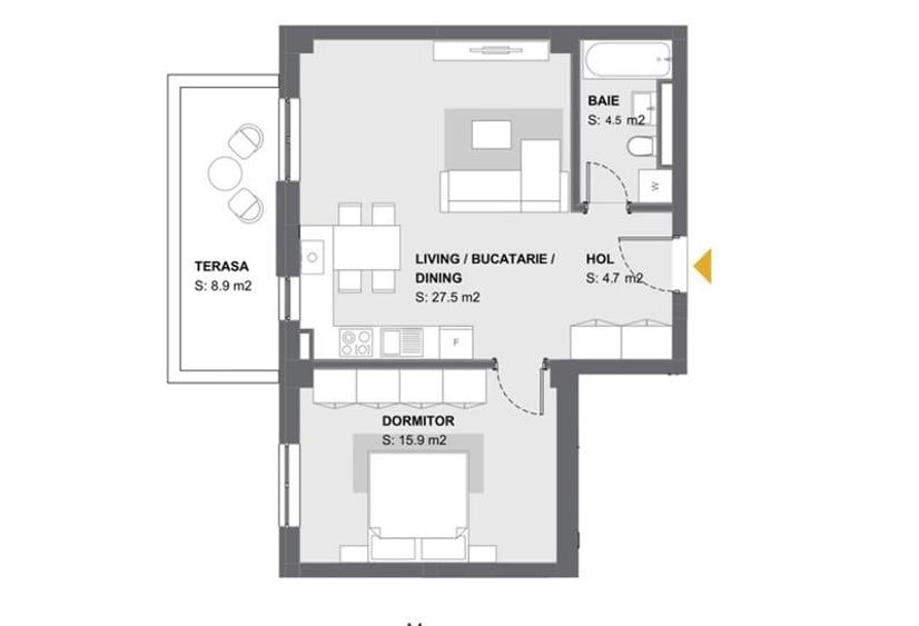 APARTAMENT NOU, INTABULAT, CENTRALA PROPRIE, COMISION 0%