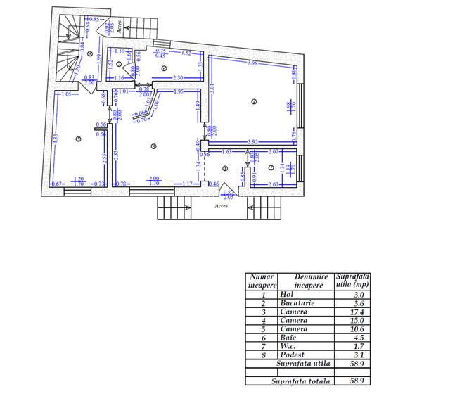 Casa Individuala Ferdinand recent renovata, pretabila Firme, Salon Beauty - 1