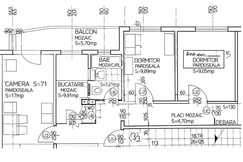 Apartament 3 Camere Complet Mobilat I Astra - 5