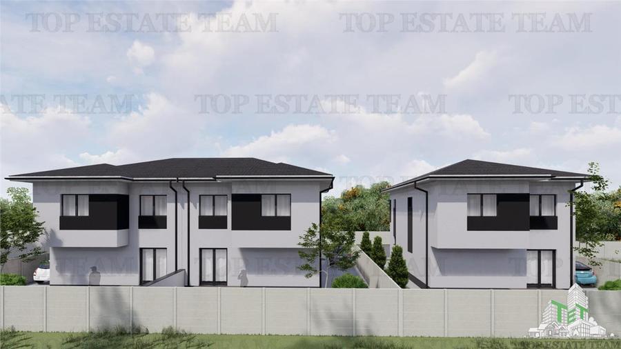 Casa cuplata premium 4 camere in Bragadiru-Cartierul Verde