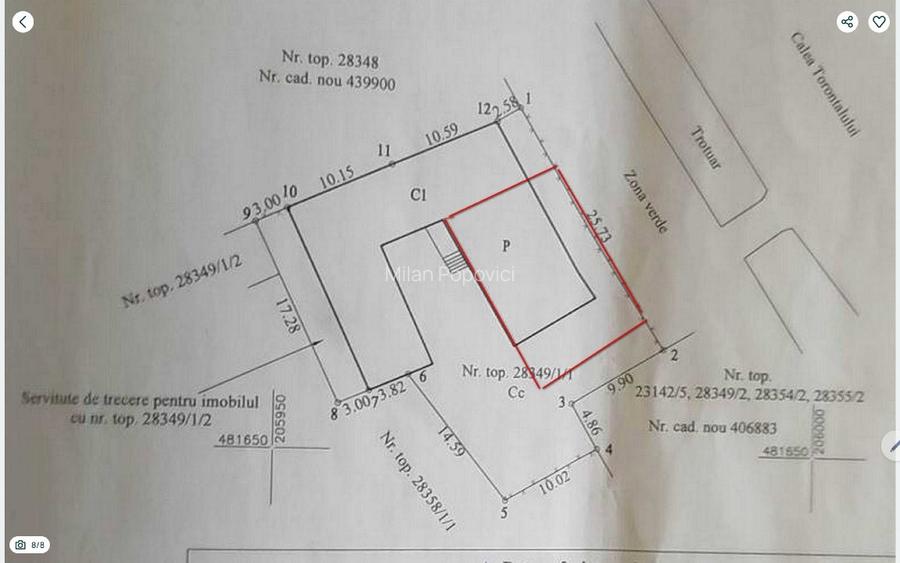 Proprietar vand apartament la casa pe Torontalului artera - 7