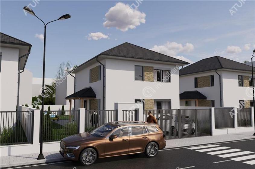 Casa individuala cu 4 camere si teren de 380 mp in Sura Mica