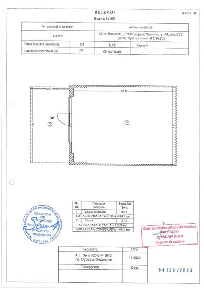 VANZARE SPATIU COMERCIAL // ONE COTROCENI PARK // DIRECT DEZVOLTATOR