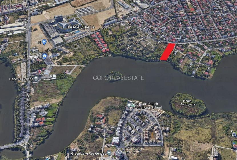 Teren 2041 mp deschidere lac Grivita 20 m - 5