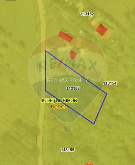 Teren intravilan 1700 mp, de vânzare Borod - Valea Mâscă - 3