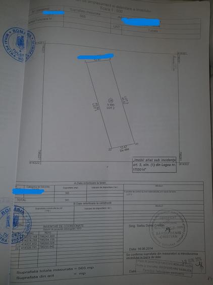 TEREN INTRAVILAN - ZONA GARA DE MARFURI ,TEREN 565 MP