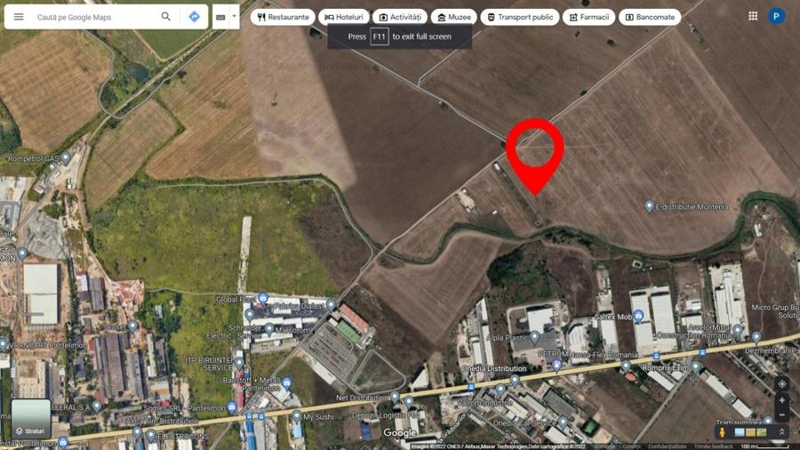 Teren zona industriala Pantelimon - Neferal