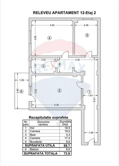 DE VANZARE 2 Camere / Rezidențial Boutique –Matei Millo/Voluntari