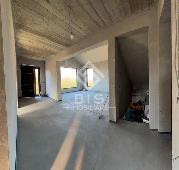 Casă 3 camere, 185mp, semifinisată, D+P+E