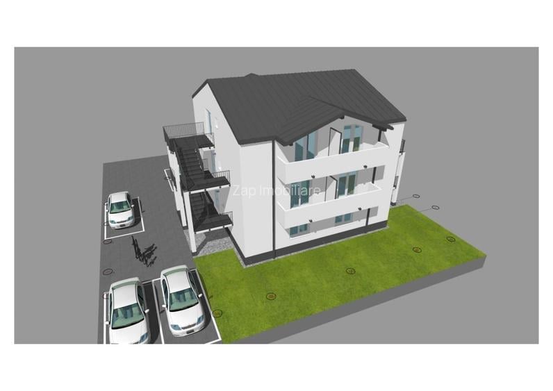 Apartament 2 camere,bloc NOU 50mp,zona 7Noiembrie 1 parcare - 11