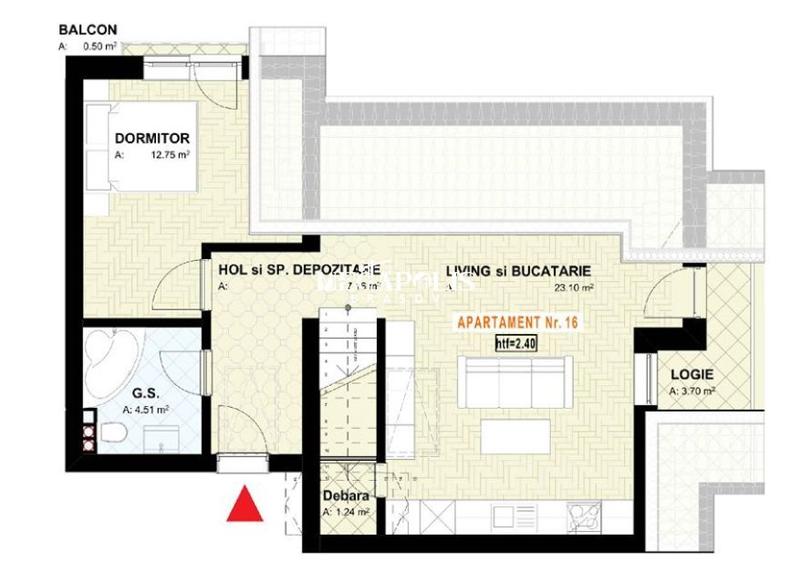 Apartament 2 Camere | Tractorul