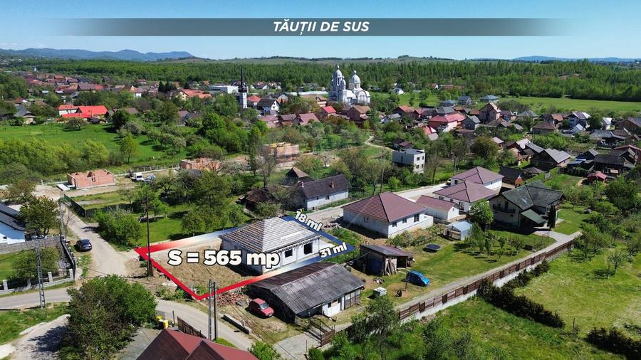 Casa noua 3 dormitoare, 565 mp teren | Tautii de Sus | Comision 0%