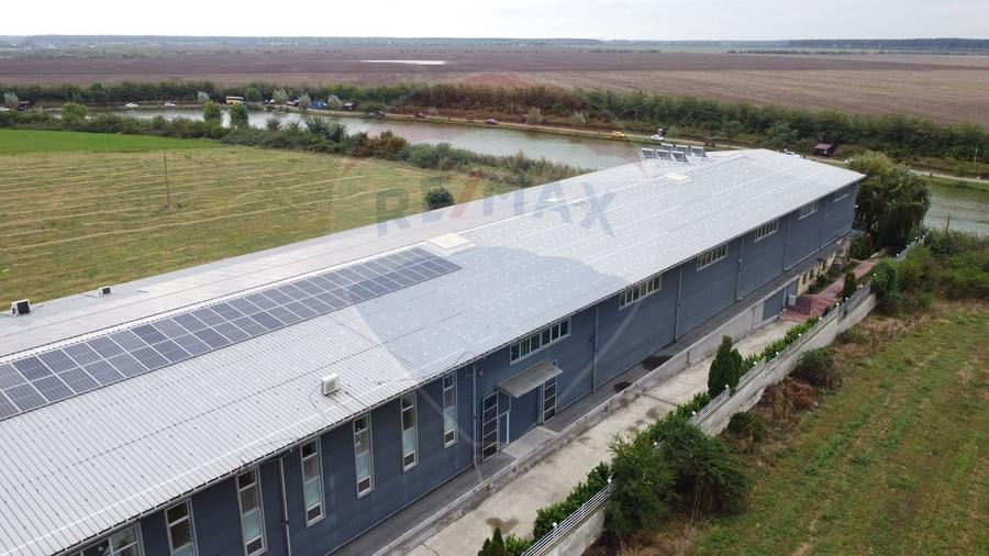 Spațiu industrial, hala, depozit logistic showroom si birouri premium
