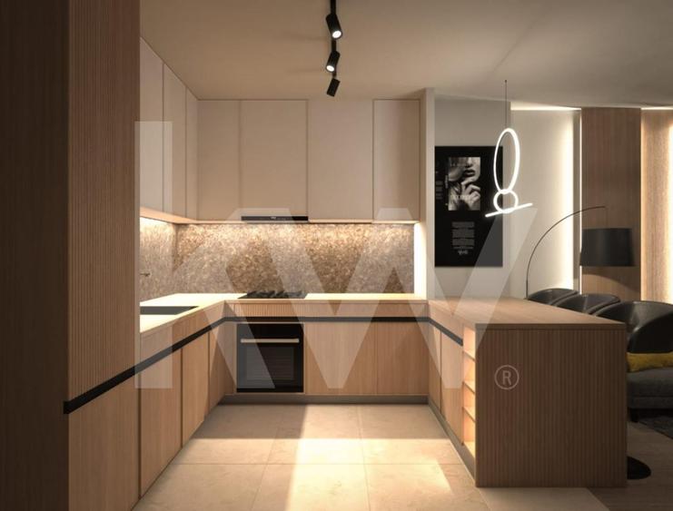 Apartament 2 camere cu living open-space și balcon spațios, ideal pentru confort