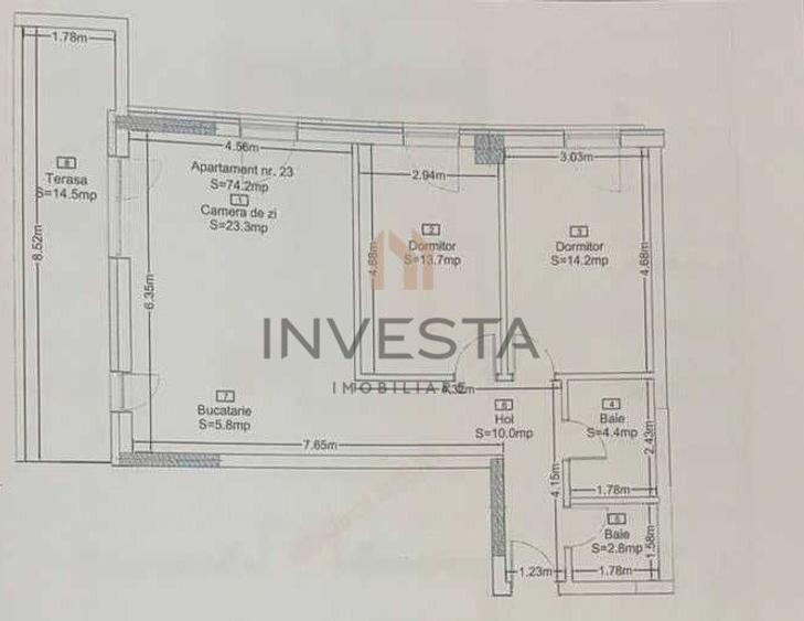 Apartament 3 camere premium, etaj intermediar, bloc nou, zona Zorilor!