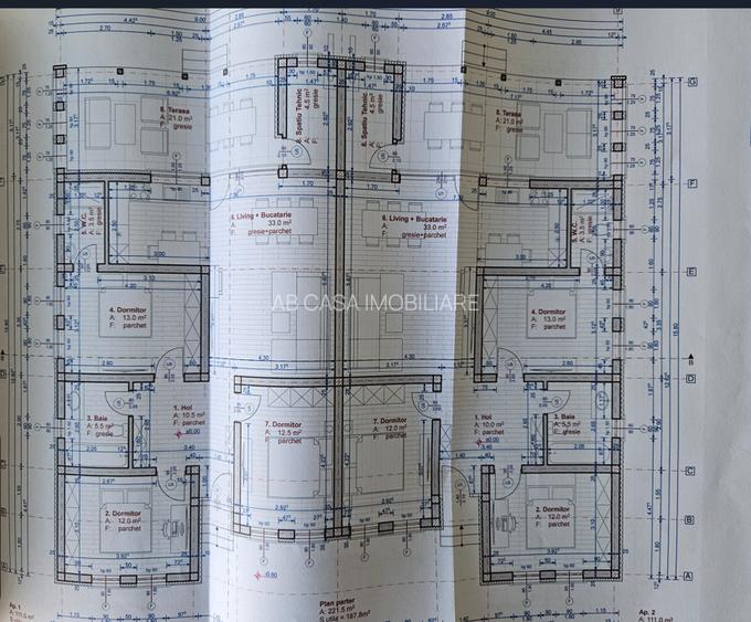Duplex nou, pe parter, 4 camere, la alegere, la cheie, Parța, comision 0% - 19