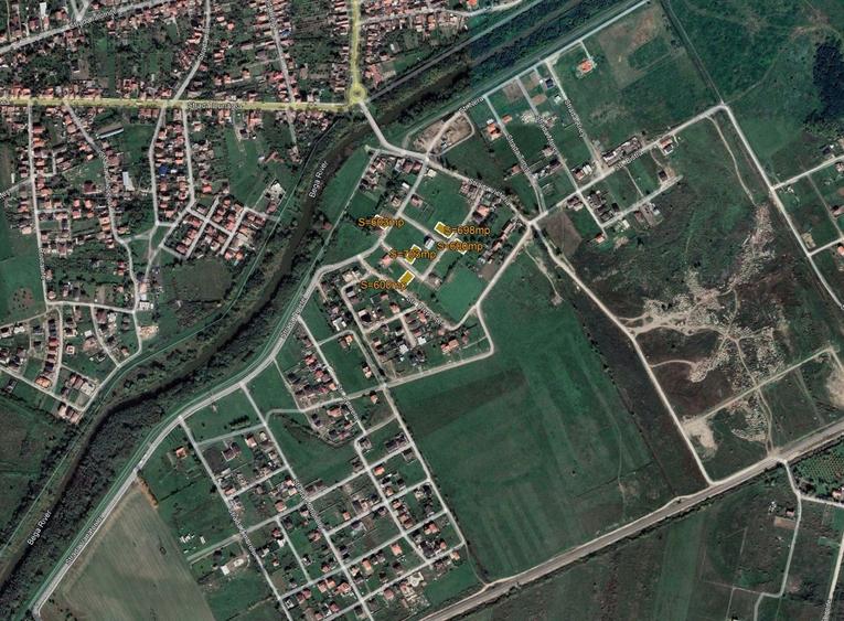 Teren de vânzare în Ghiroda – 698 mp, 2 fronturi stradale, toate utilitățile