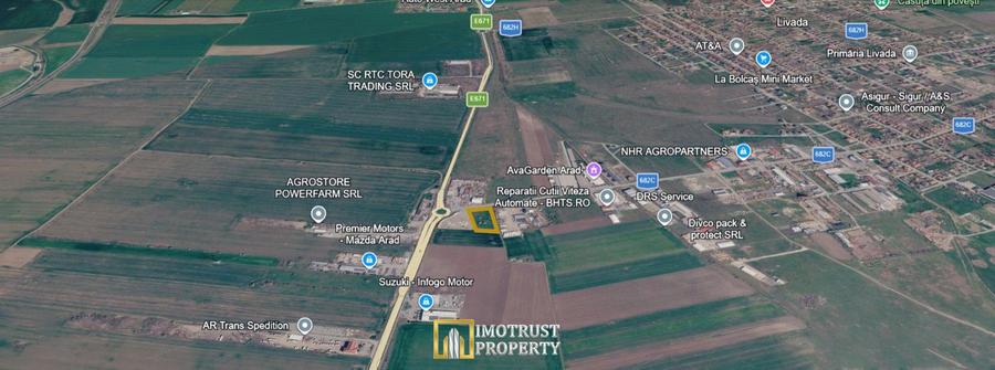 De vânzare teren intravilan – 5.000 mp – Livada, județul Arad