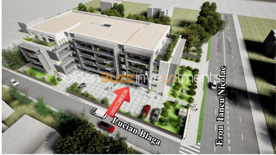 Spațiu comercial - 106 m2 | Erou Iancu Nicolae 104 | Residence 5