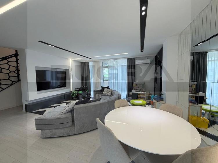 Penthouse 2 niveluri de 120mp, terase 60mp, parcare, zona Iulius Mall