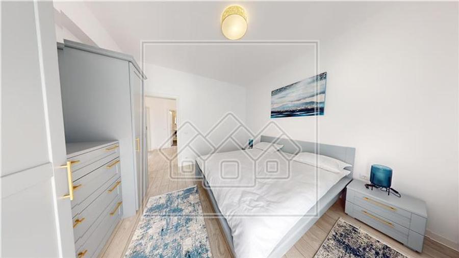 Casa 5 camere, 216 mpu, 550 mp teren, mobilata si utilata, Cisnadioara