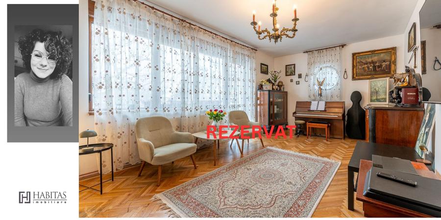 Vilă 4 familii | Apartament generos | Curte 98 mp | Andrei Muresanu