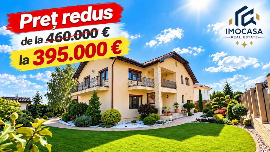 Vilă Premium D+P+E de vânzare in Vladimirescu 2 fronturi, const. 2022