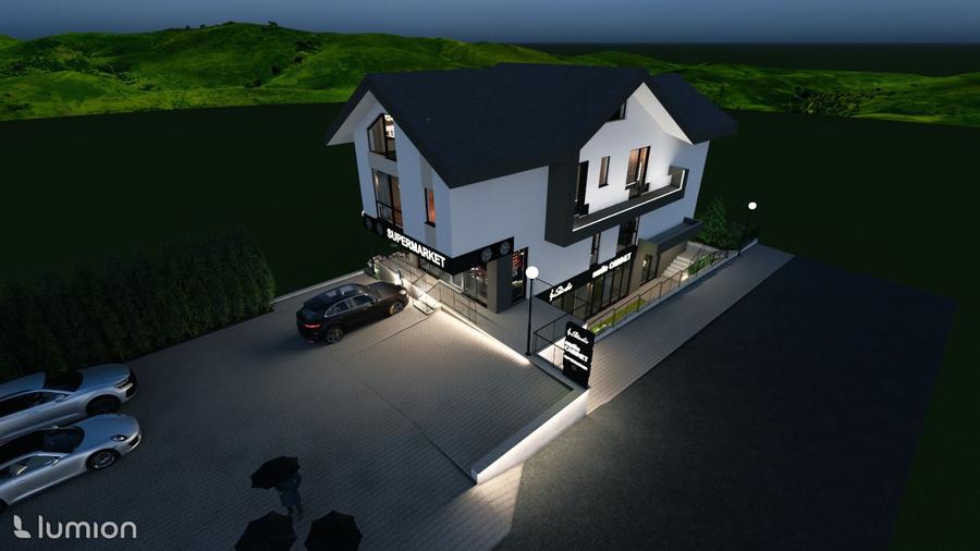 Spatiu Comercial 83 Mp | Gradina 125 Mp | Zona Pepinierii