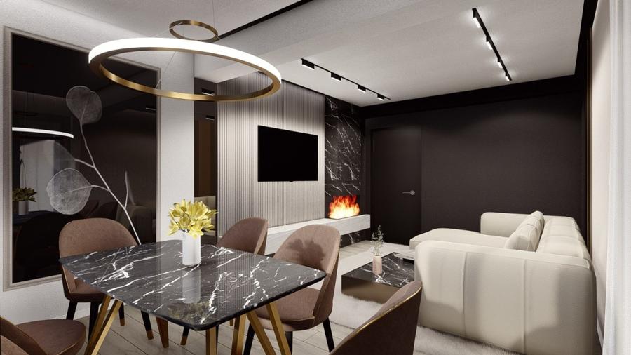 Apartament 2 camere-Str Cuza Voda-S=63.44 mp-et 1