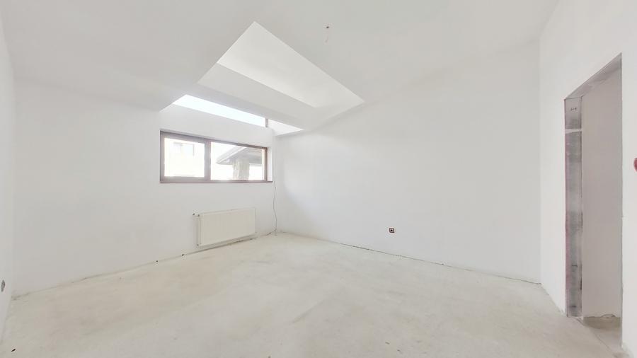 Casa insiruita pe un singur nivel cu 4 camere in Cartierul Verde