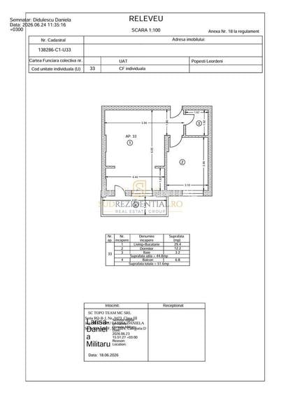 Apartament 2 camere de vanzare, balcon, langa metrou Berceni - 7