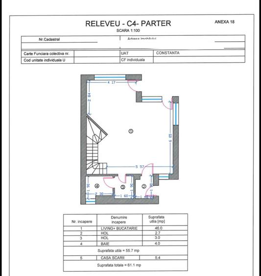 Duplex vile -C4 și C5- Palazu Mare