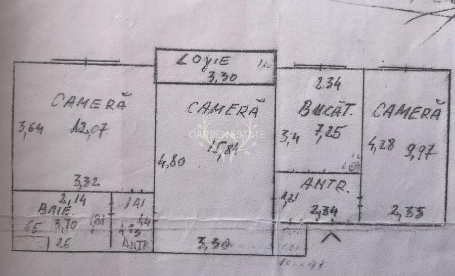 Apartament cu 3 camere pe Str. Donath, Grigorescu - 9