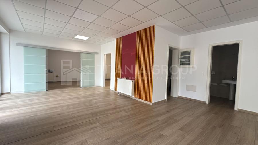 Spațiu comercial Kasper Coresi 100 mp, terasă 35mp