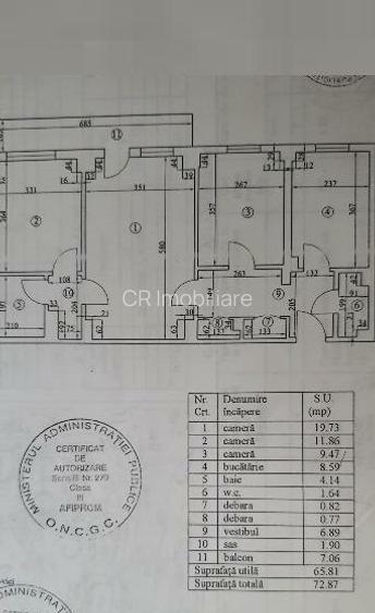 Apartament 3 camere Auchan Vitan