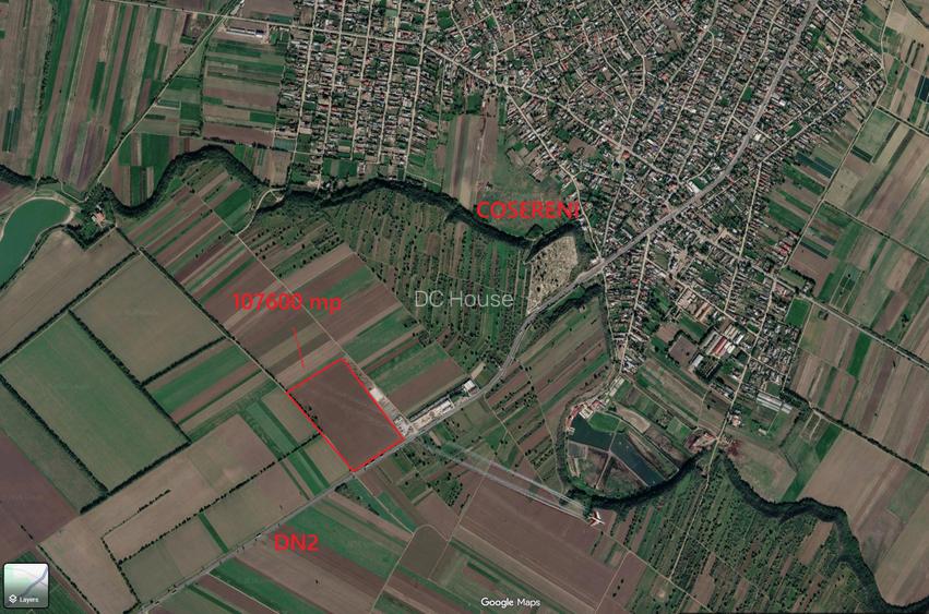 Teren 10 Ha localitatea Cosereni - DN2