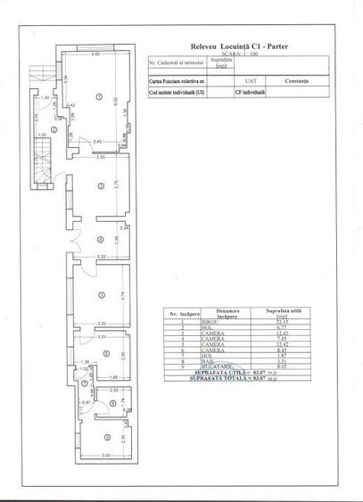 Ultracentral, imobil D+P+1, 200 mp., 12 camere, IDEAL BIROURI