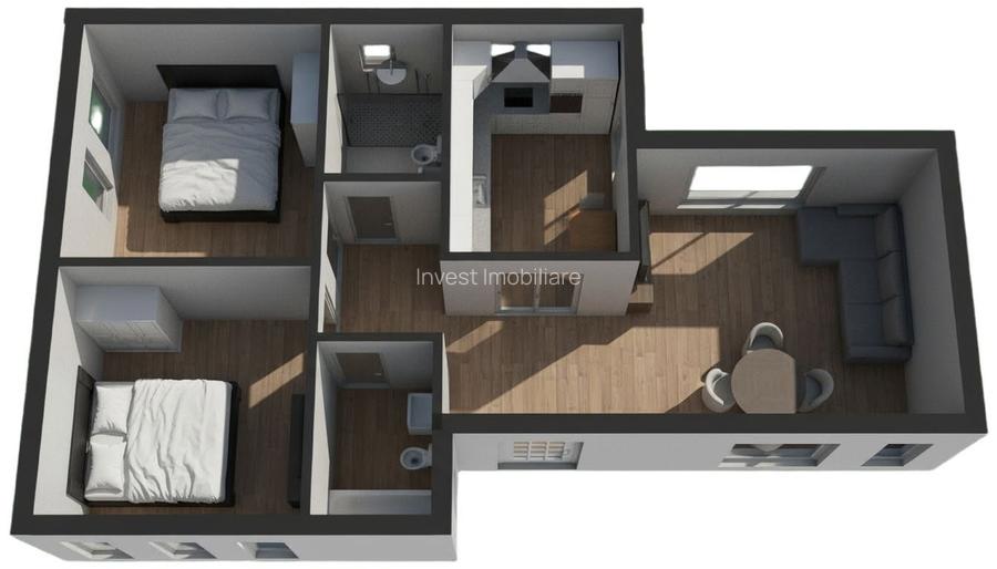 CASA INDIVIDUALA, 3 CAMERE, 400MP TEREN - TLT VOROVESTI- MIROSLAVA - 3