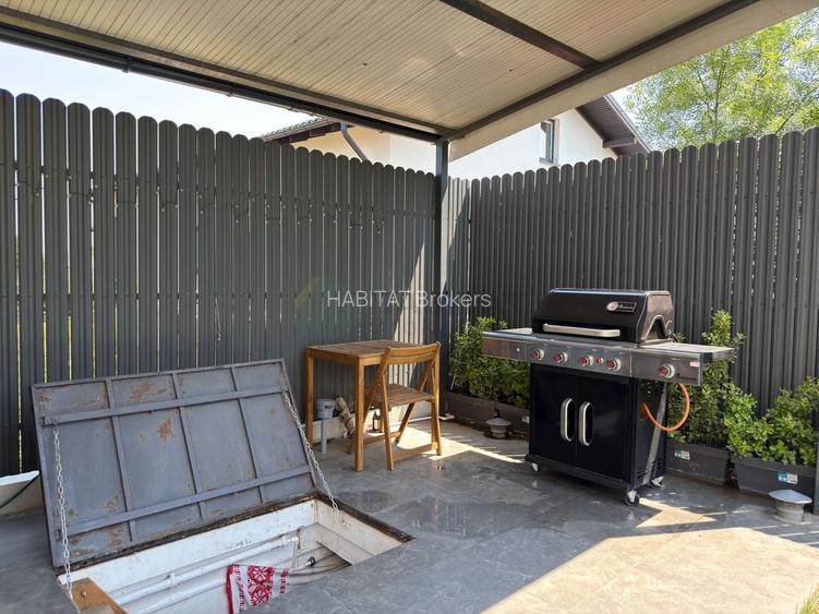 Casa pe parter cu 3 camere | Tunari | Mobilata si utilata | Comision 0 - 22