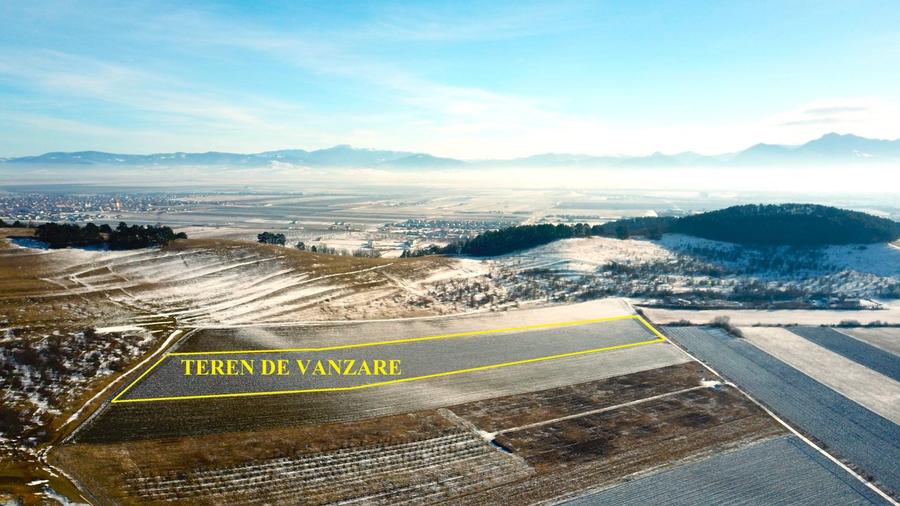 Teren in Sanpetru zona Lempes, retras cu panorama deosebita