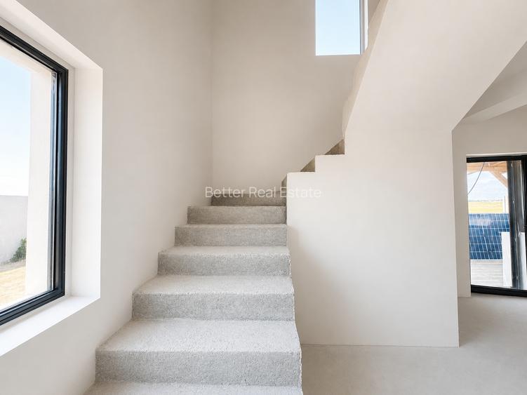 Casă nouă, 4 camere de vânzare individuală - 340 mp, La cheie – Berceni  Panouri - 9