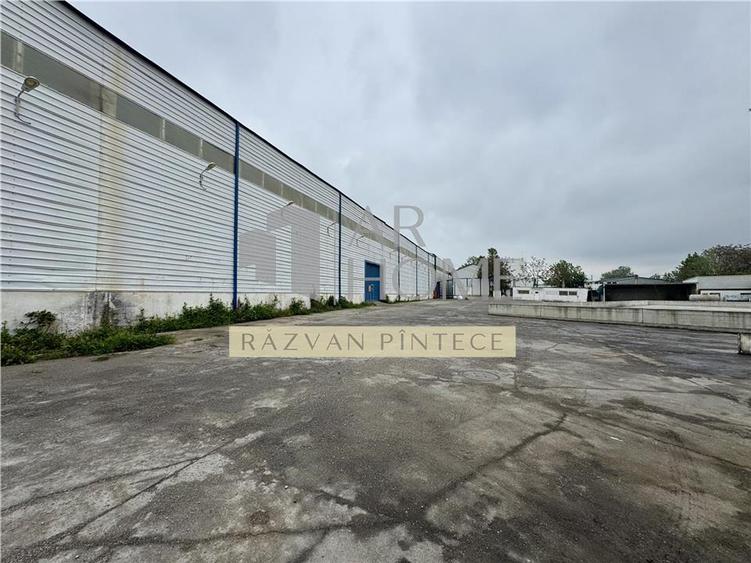 Hala industriala 2500 + birouri platforma betonata zona Nord, Ploiesti