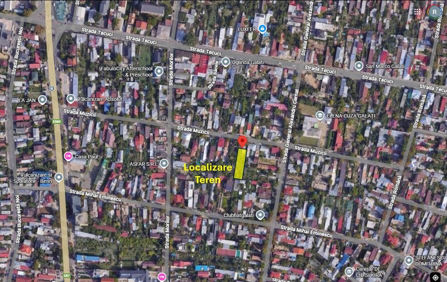Oportunitate! Teren intravilan amplasat in centrul geografic al orașului Galați.