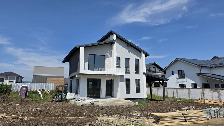 Casa individuala 4 camere 120 mp/utili, teren 614 mp, Cristian/Brasov