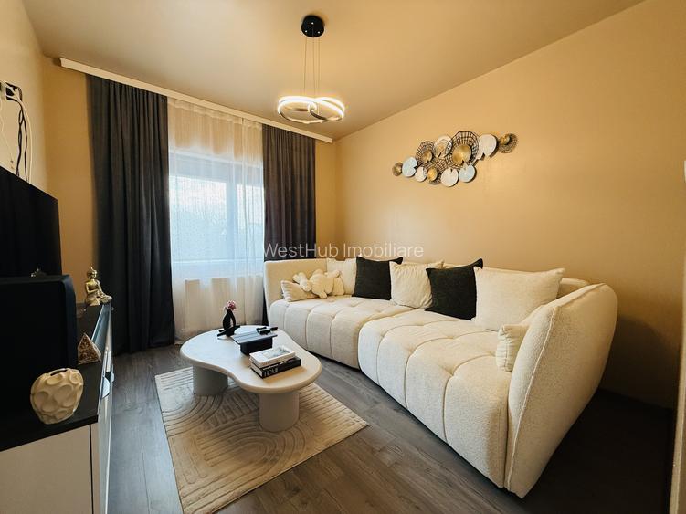 Duplex 3 camere, mobilat modern in Sanmihaiu Roman